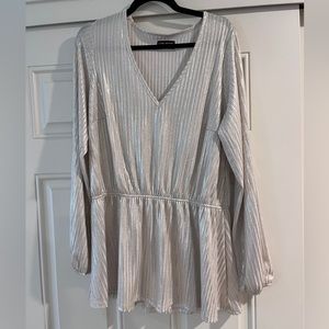 Lane Bryant shimmer blouse
